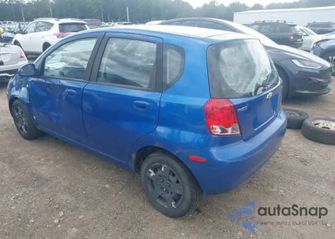 2007 Chevrolet Aveo 5 Ls from USA, damaged, VIN KL1TD66647B711190